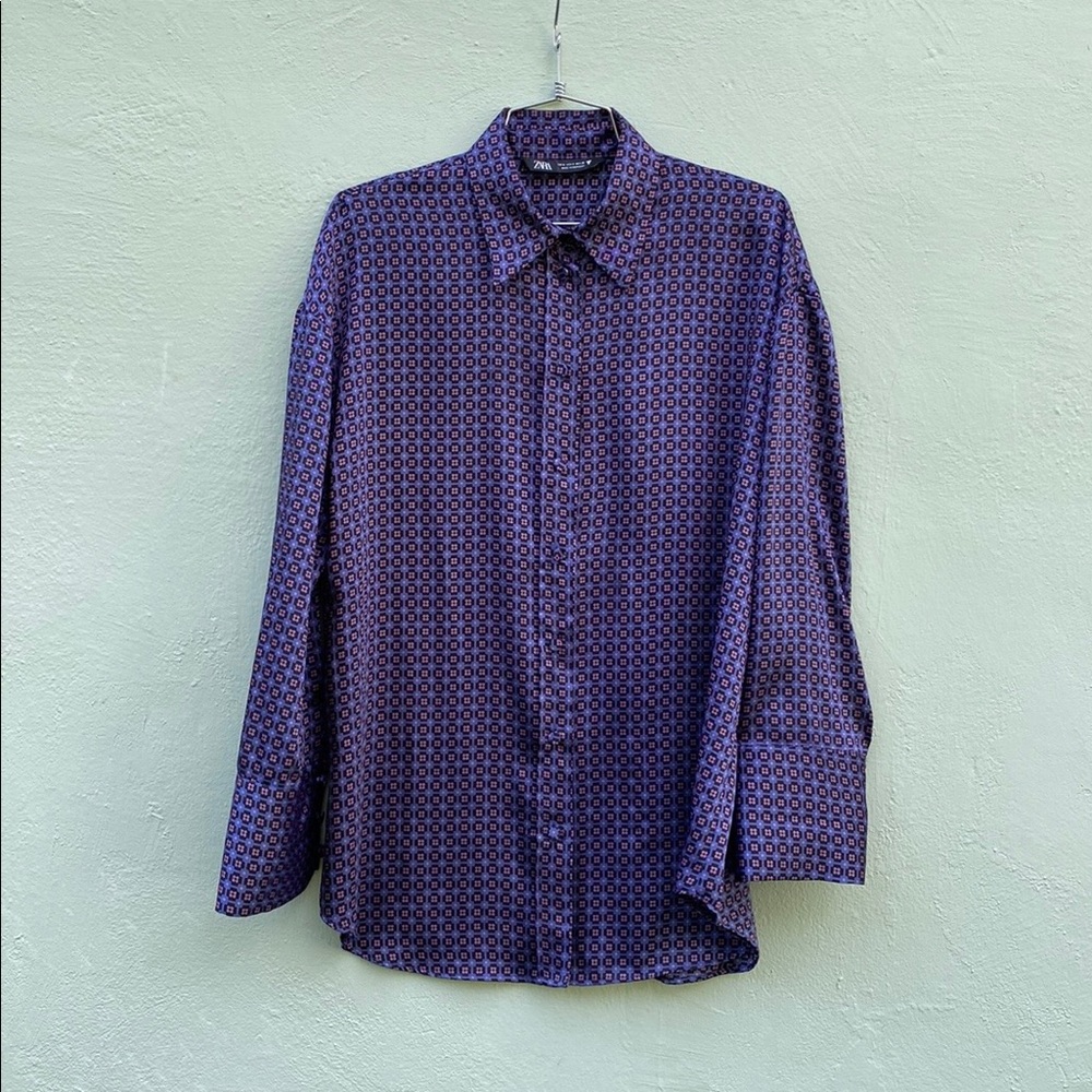 Zara Oversized Small Shirt/Blouse